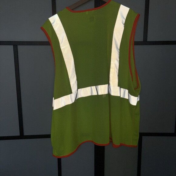 Carhartt Safety Vest Class High Visibility Reflective Size 4XL Work Construction - Picture 10 of 13